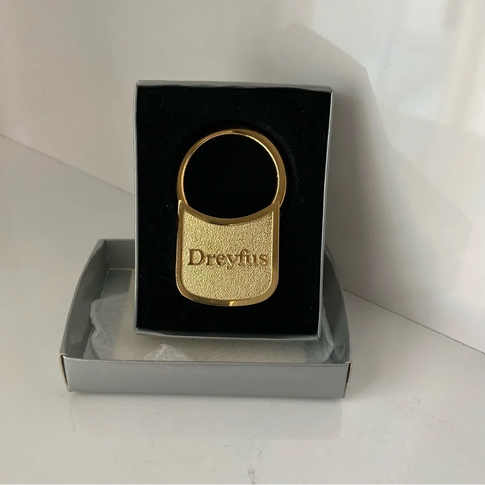 Vintage New in Box Brass DREYFUS Key Holder; circa 80’s.